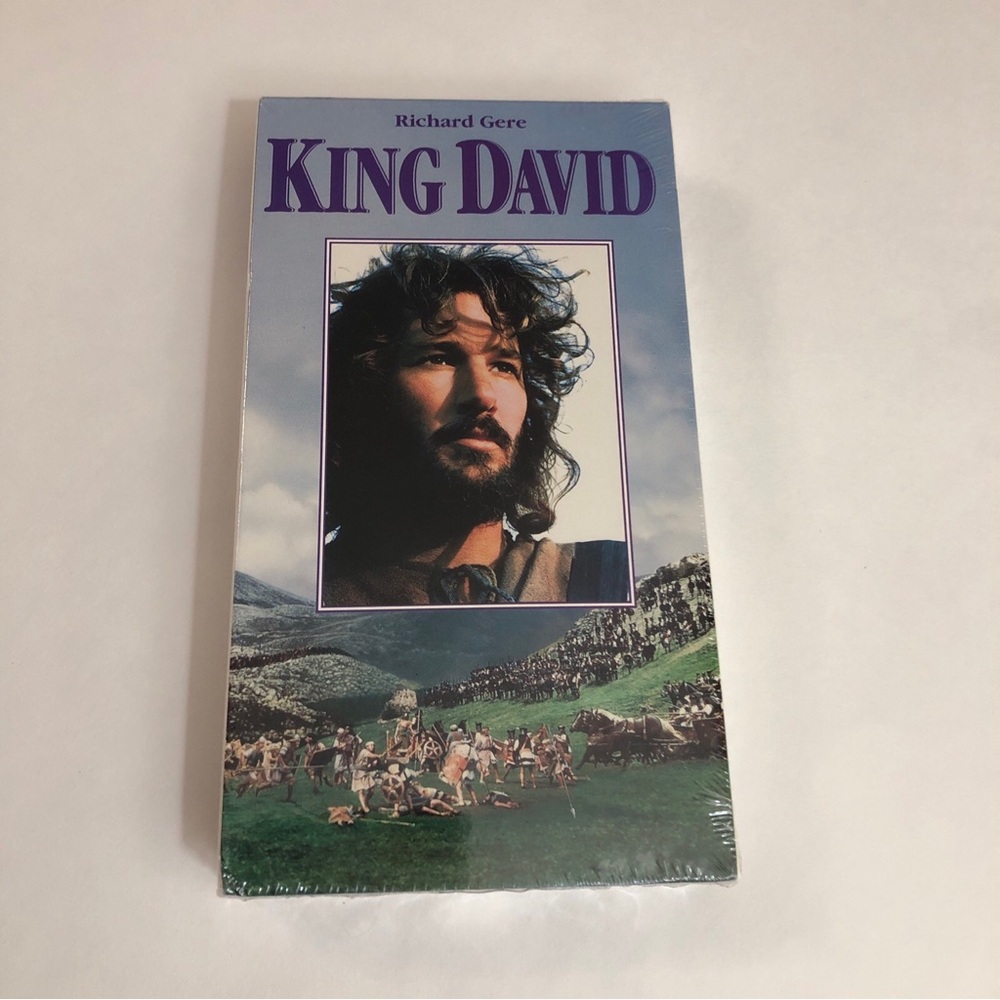 King David VHS 1994 Brand New Factory Sealed Vintage Paramount Richard Gere PG